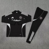2025-26 Inter Miami Black Half Pull Tracksuit (半拉链）