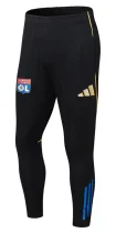 2025-26 Lyon Black Training Long Pants (Have Pocket)
