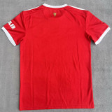 21-22 Man Utd Home Fans Soccer Jersey