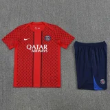 2025-26 PSG Red Training Short Suit