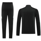 2024 AD Black Jacket Tracksuit #AJ17