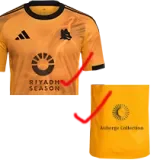 2025-26 Roma Away Player Version Soccer Jersey