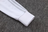 2025-26 RMA White grey Kids Jacket Tracksuit#E25100(童装)