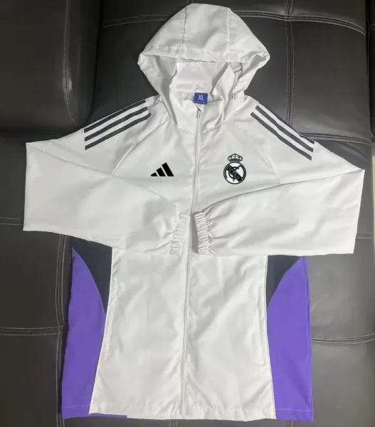 25-26 RMA White Windbreaker