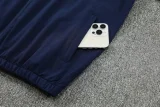 2025-26 PSG Royal blue Hoodie Jacket Tracksuit