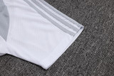 2025-26 RMA Grey white Polo Tracksuit #C2557