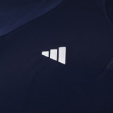 2024 AD Royal Blue Half Pull Tracksuit #AB06 (半拉链)