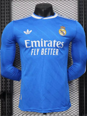 2025-26 RMA Third Long Sleeve Player Version SoccerJersey (Long Sleeve Player)