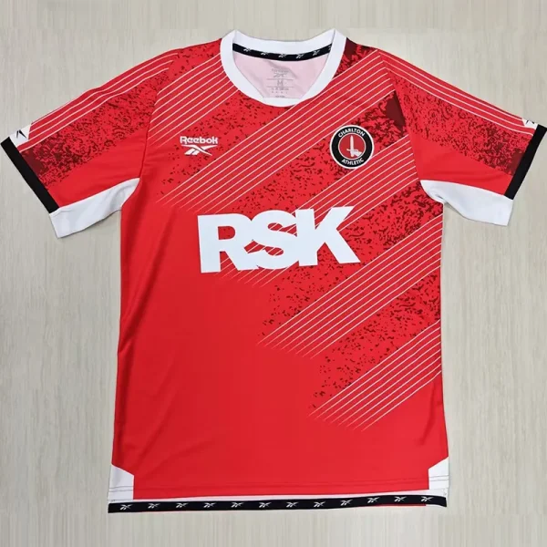 25-26 Charlton Athletic Home Fans Soccer Jersey