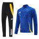 2024 AD Fancy blue Half Pull Tracksuit #AB08 (半拉链)