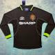 1998 Man Utd Away Long Sleeve Retro Soccer Jersey (长袖)