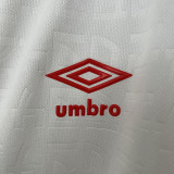 24-25 Club Nacional White Fans Soccer Jersey