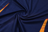 2024 AD Royal blue Tank top and shorts suit