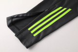 2024 AD Dark gray Half Pull Tracksuit #AB07 (半拉链)