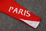 2025-26 PSG Jordan Red Half Pull Tracksuit #B2516(半拉链）