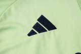 2025-26 RMA Light green Kids Half Pull Tracksuit#E2567(童装)(半拉链)