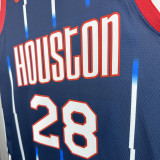 22-23 ROCKETS SENGUN #28 Royal blue City Edition Top Quality Hot Pressing NBA Jersey
