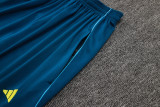 25-26 JUV Royal blue Kids Half Pull Tracksuit #E2543(童装)(半拉链)