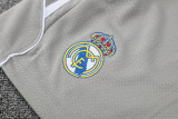 2025-26 RMA Grey white Training Short Suit