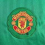 2007-2008 Man Utd Green Goalkeeper Retro Soccer Tersey