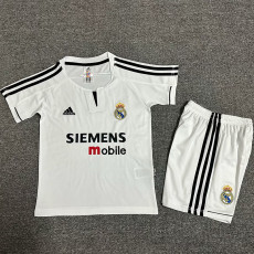 2003-2004 RMA Home Kids Retro Soccer Jersey
