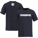 2025 PsG Black High Quality Casual T-shirt #圆领