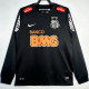 2012-2013 Santos FC Black Long Sleeve Retro Soccer Jersey(长袖)