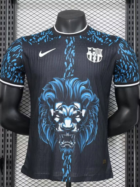 24-25 BAR Blue Black Special Edition Player Version Training Shirts *狮头