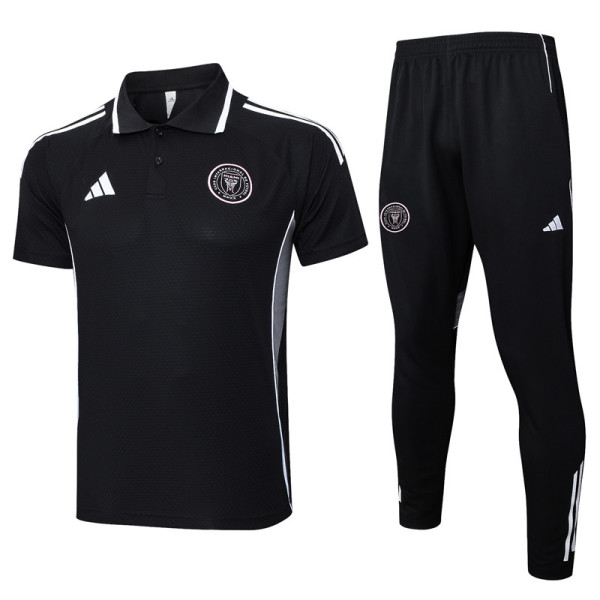 25-26 Inter Miami Black Polo Tracksuit #C2524