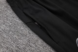 2025-26 Man City Black Half Pull Tracksuit (半拉链）