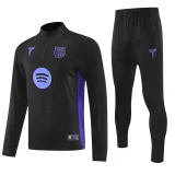 25-26 BAR Black Half Pull Tracksuit (半拉链)