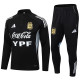 25-26 Argentina Black Half Pull Tracksuit (半拉链)