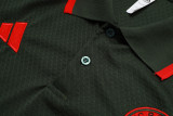 25-26 Bayern Army green Polo Tracksuit #C2533