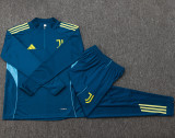 25-26 JUV Royal blue Kids Half Pull Tracksuit #E2543(童装)(半拉链)