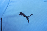 25-26 Man City Lake blue Polo Tracksuit