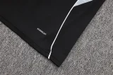 2025-26 Germany Black Half Pull Tracksuit (半拉链）