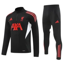 25-26 LIV Black Half Pull Tracksuit (半拉链)