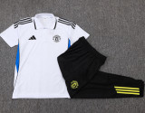 25-26 Man Utd White Polo Tracksuit #C2562
