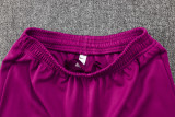 24-25 PSG Rose red Kids Half Pull Tracksuit (童装)(半拉链)