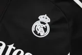 2025-26 RMA Black Kids Half Pull Tracksuit #E2511(童装)(半拉链)