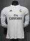 2014-2015 RMA Home Player Version 长袖球员 Long Sleeve Retro Soccer Jersey