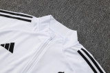 2025-26 RMA White Kids Jacket Tracksuit #E2503(童装）