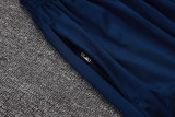 2025-26 PSG Royalblue Half Pull Tracksuit #B2566(半拉链）