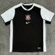 25-26 Corinthians Black Fans Soccer Jersey