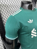 2025-26 LIV Green Player Version Soccer Jersey