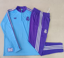 25-26 RMA Light blue Half Pull Tracksuit #B2514(半拉链)