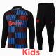 24-25 BAR Red blue Kids Half Pull Tracksuit (童装)(半拉链)