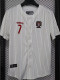 2025-26 Portugal White Casual Edition Baseball Jersey(RONALDO 7)