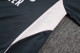 2025-26 RMA Dark gray Kids Half Pull Tracksuit#E2594(童装)(半拉链)