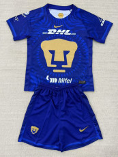 2025-26 Pumas UNAM Away Kids Soccer Jersey